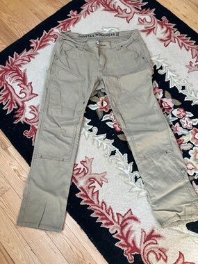 Dovetail Workwear Women's Khaki Utility Pants